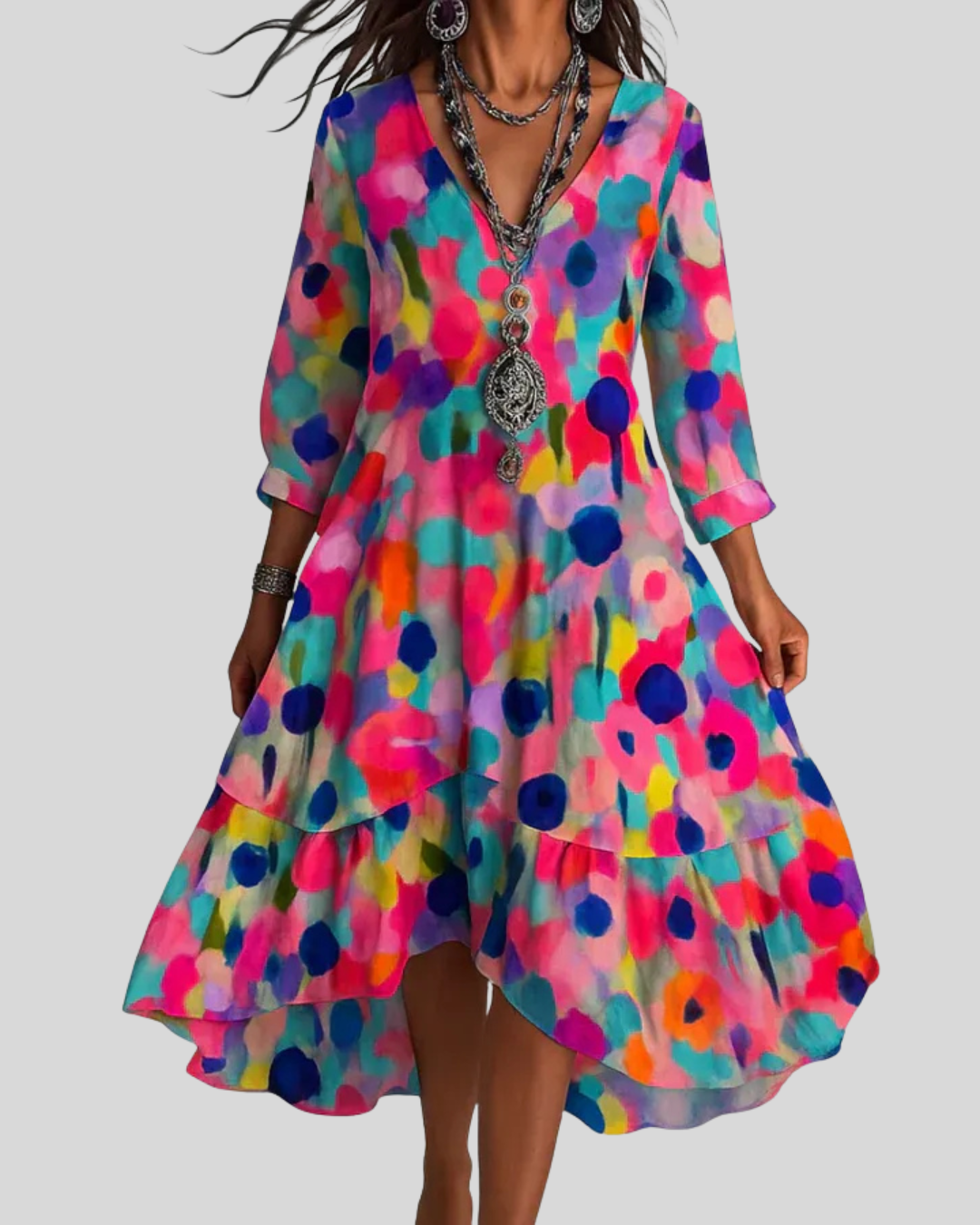 Sylvie™ | Robe longue bohème