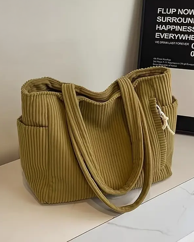 Tilda™ | Sac à Main Ridé avec Détail Cordon Stylé, Spacieux, Indispensable