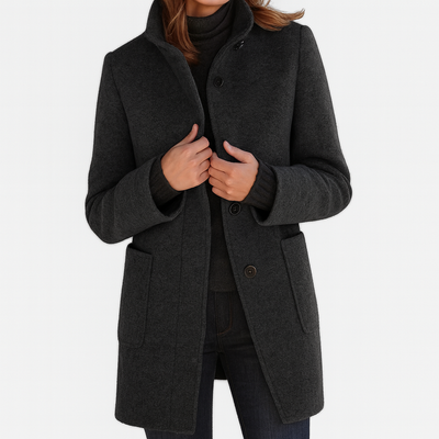 Camille™ – Manteau à Col Montant