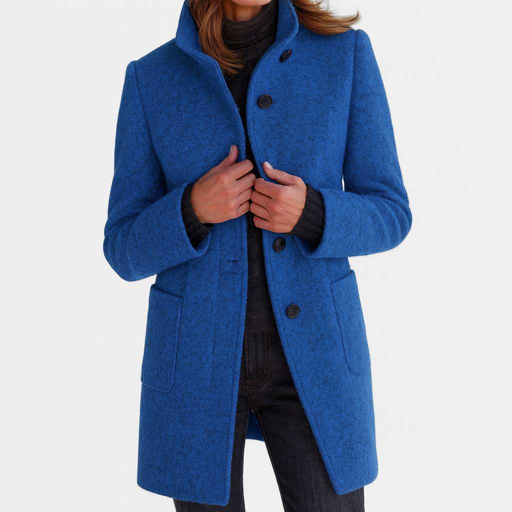 Camille™ – Manteau à Col Montant