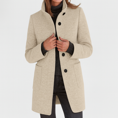 Camille™ – Manteau à Col Montant