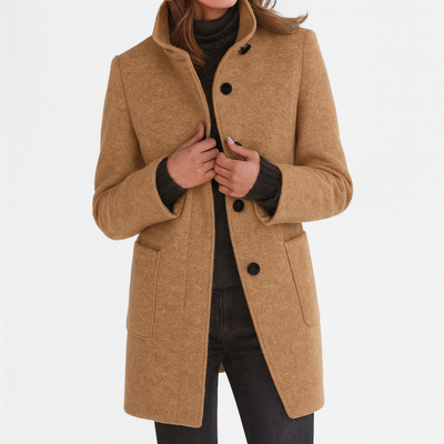 Camille™ – Manteau à Col Montant