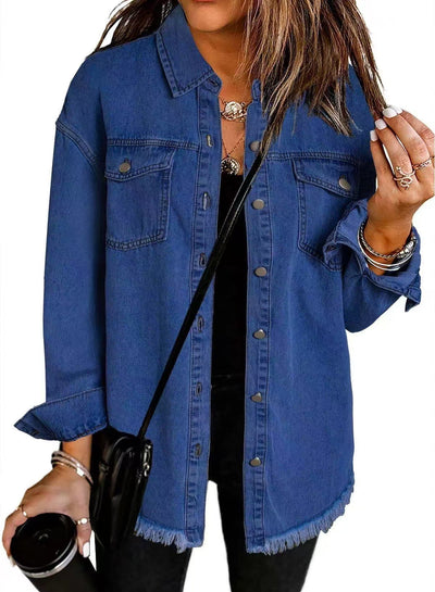 Sabine™ | Veste en Jean au Style Intemporel