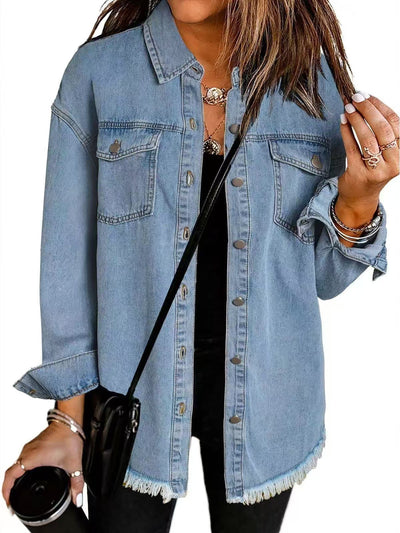 Sabine™ | Veste en Jean au Style Intemporel