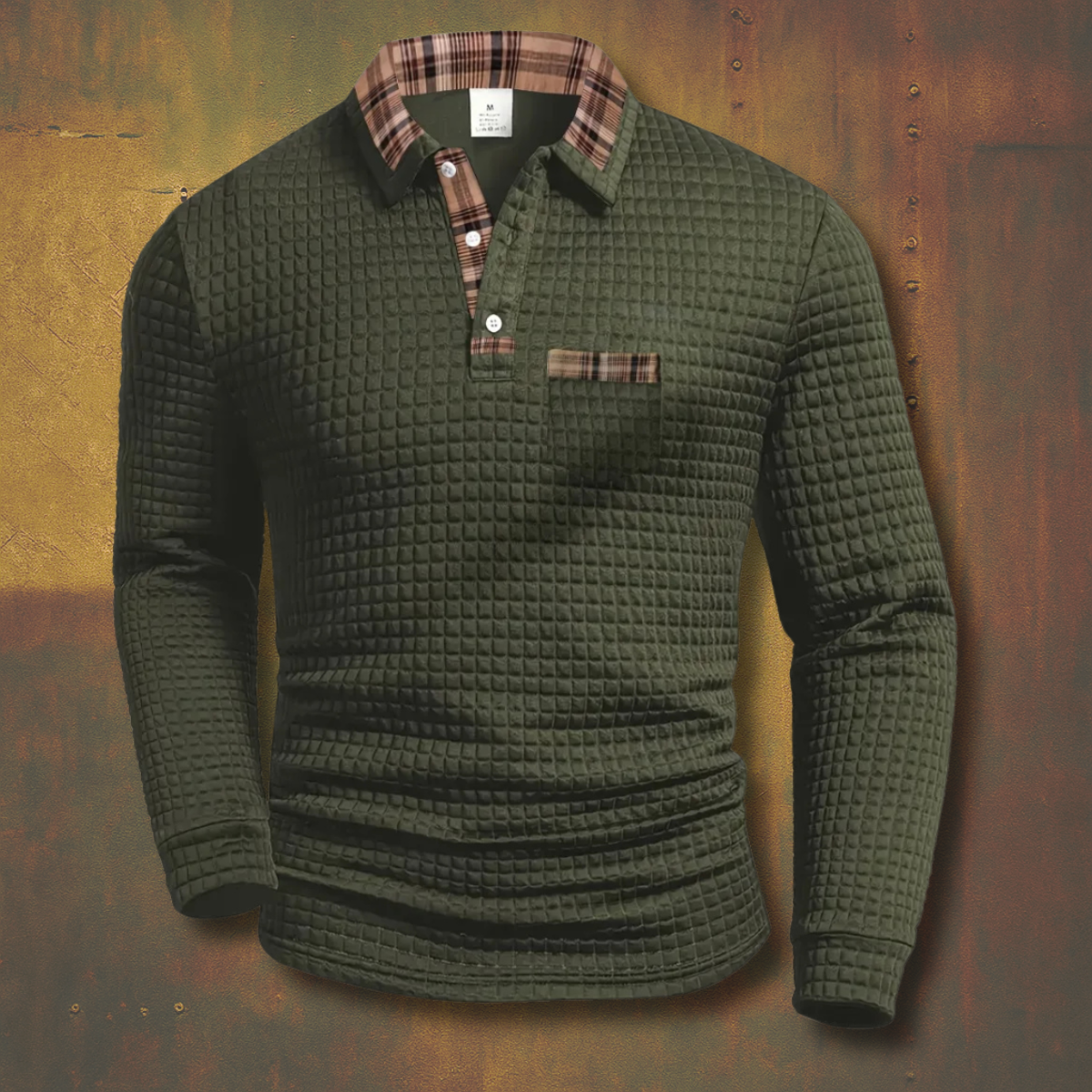 Étienne™ | Polo à Motif à Carreaux