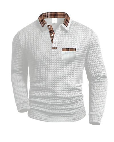 Étienne™ | Polo à Motif à Carreaux