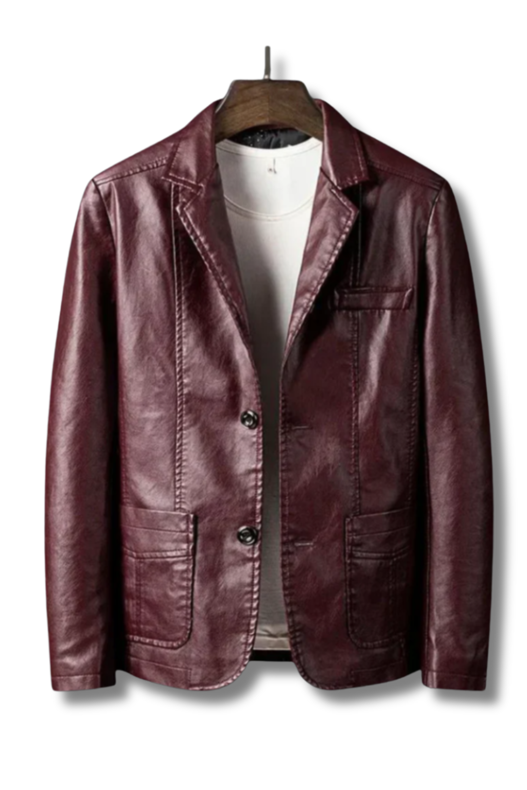 Jean-Luc™ – Veste en Cuir Raffinée