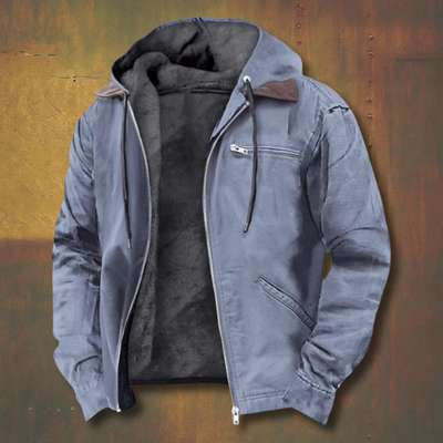 Théodore™ – Veste d’Hiver Doublée à Capuche