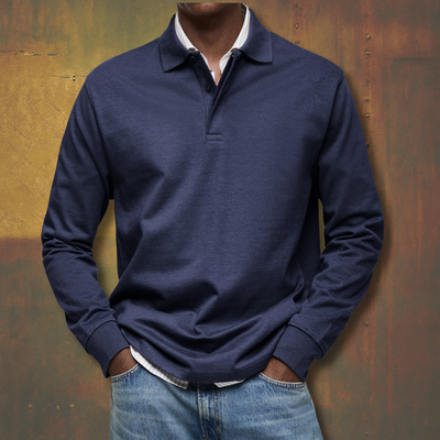 Louis™ | Polo de Luxe à Manches Longues