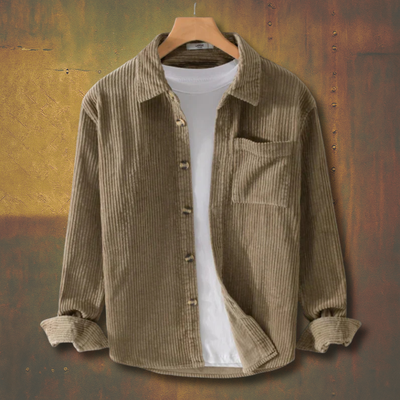 Alexandre™ – Chemise en Velours Côtelé