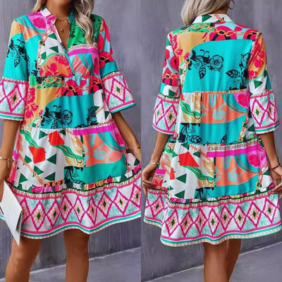 Léa™ | Robe Brodée Légère