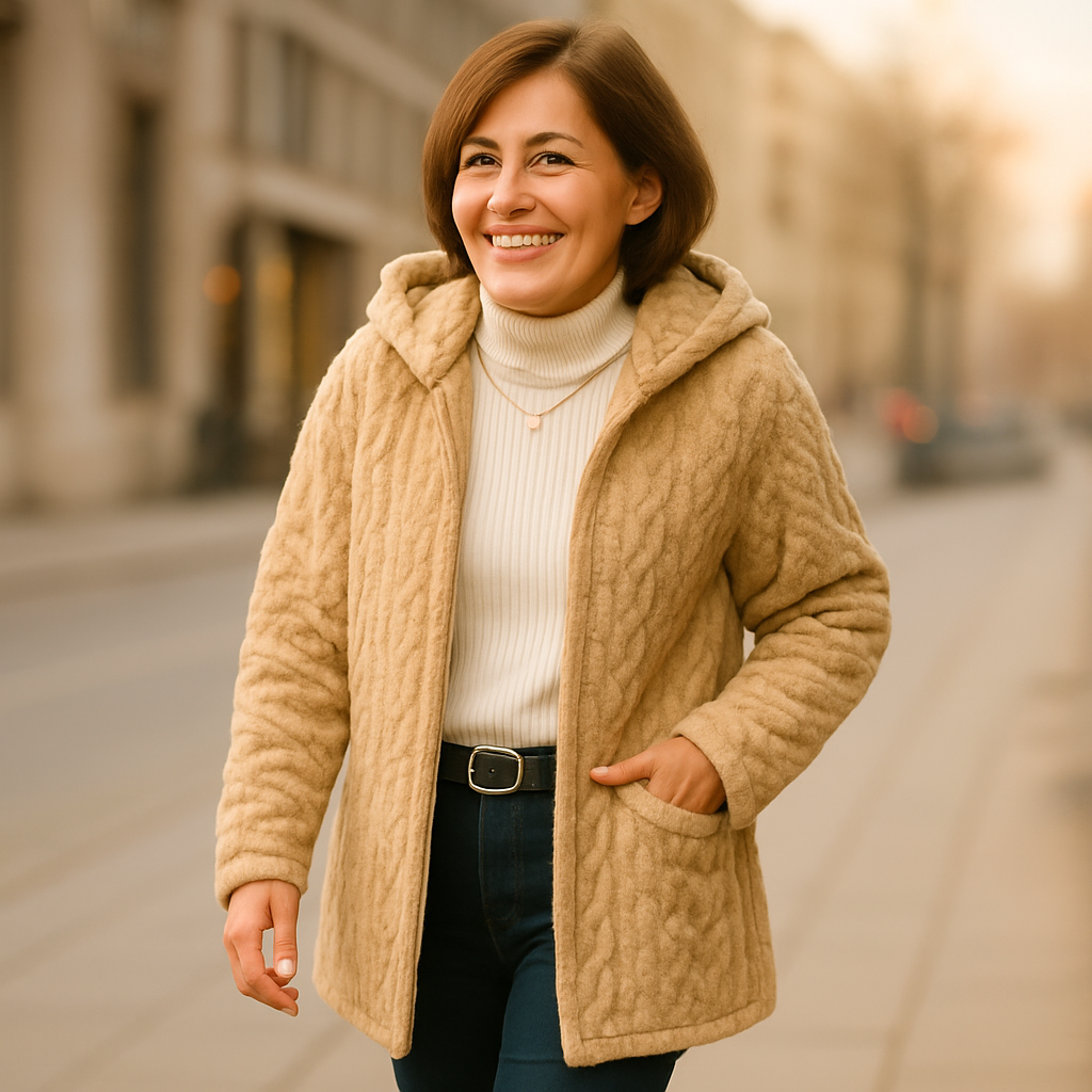 Colette™ - Veste en Fleece Tressé