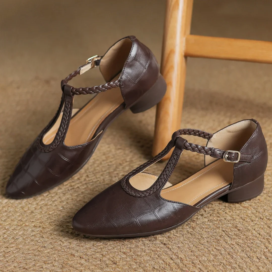 Elena™ – Chaussures Orthopédiques en Cuir