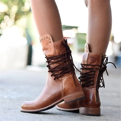 Sophie™ - Bottes en Cuir